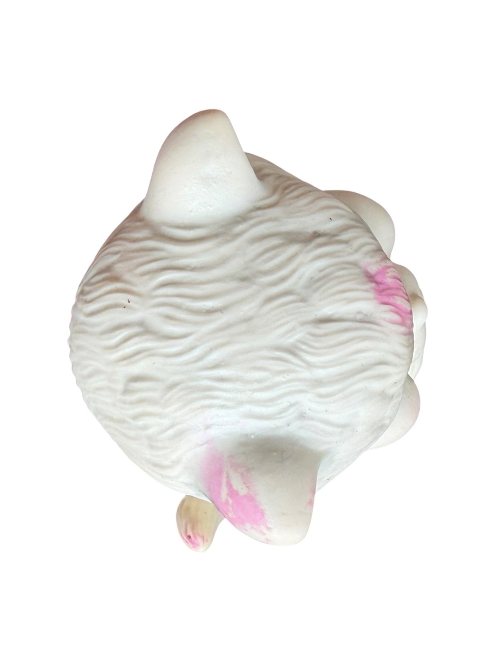VTG 1960s Ledraplastic Italy Elephant Mark Kitten Cat Squeak Toy - Picture 5 of 6
